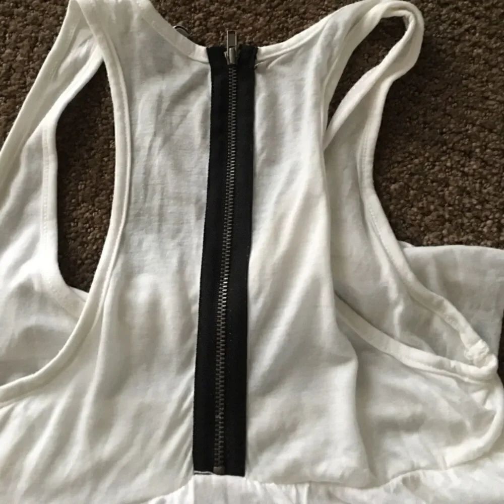 Splendid White Ruffle Tank Top - Picture 4 of 5